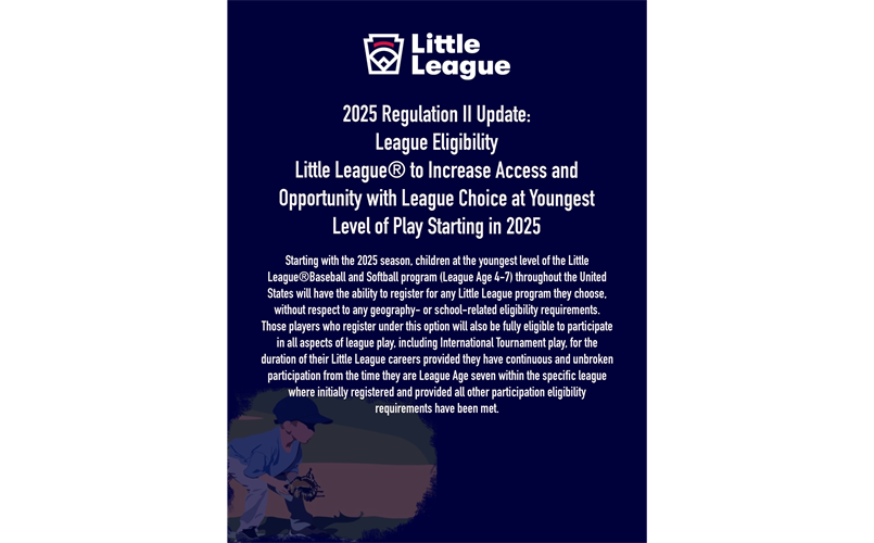 Little League Announcement